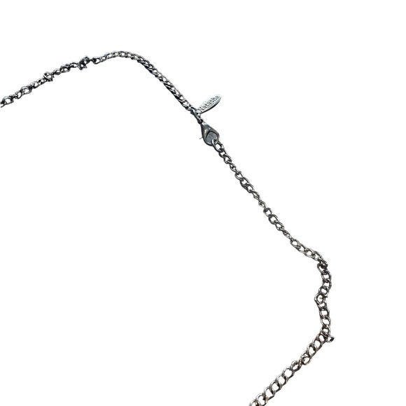 Mixed Metal Pendant Y2K statement jewelry - Picture 5 of 9